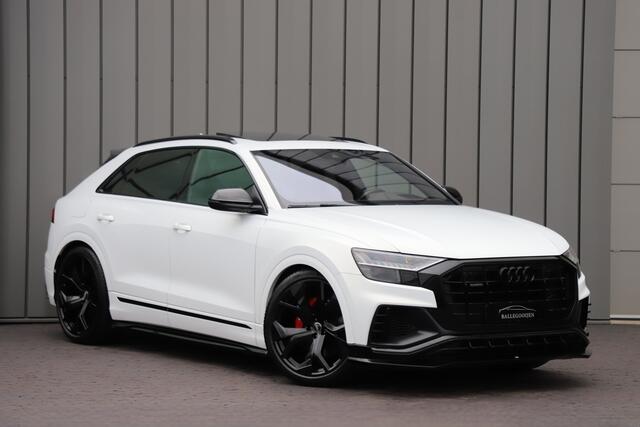 Audi Q8 55 TFSI quattro Pro Line S | 340PK | Luchtvering | Achterasbesturing | Head-up | Memory | B&O | Sfeerverlichting | Keyless-go | Stuurwielverw. | Standkachel | 2019.