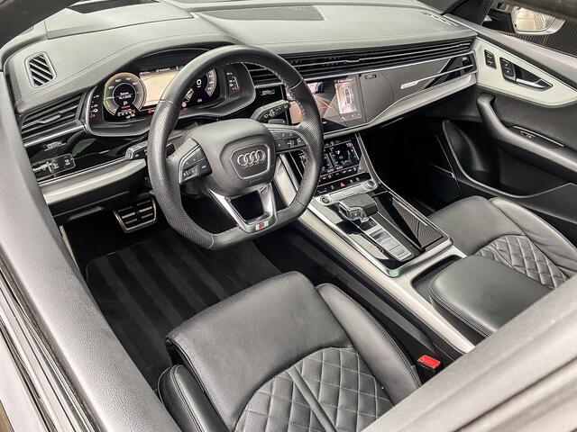 Audi Q8 60 TFSIe 462PK Quattro Pro Line S Competition Plus | PANO | B&O | KEYLESS | CARBON | MASSAGE | VENTILATIE | RS SPORTSTOELEN |