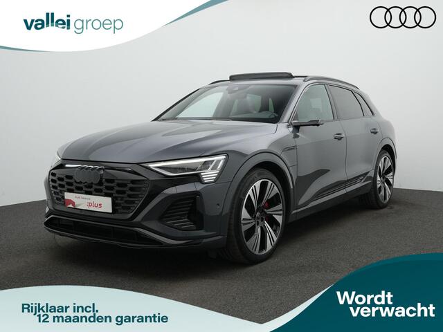 Audi Q8 e-tron 55 408 pk quattro S-Line 115 kWh | Panoramadak | Trekhaak | Sportstoelen plus | Geheugenstoel | 360 camera | Stuur-/stoelverwarming