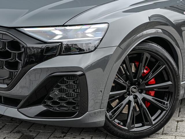 Audi Q8 60 TFSI e quattro Pro LineS 490PK Competition | S-seats met massage | Soft close | B&O Advanced | Adaptive cruise | Carbon inleg | Ambiance interieur | 360 camera | Verwarmbaar stuurwiel | Trekhaak