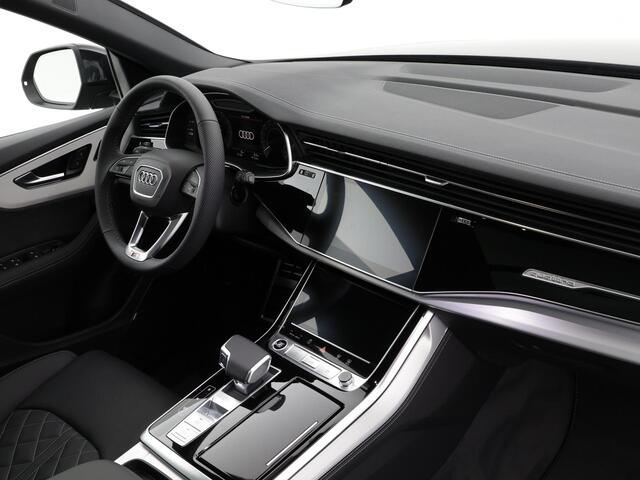Audi Q8 55 TFSI e quattro Pro Line S 394 PK · B&O Premium 3D · Vierwielbesturing · Assist parking plus, remote · Trekhaak elek. wegklapbaar