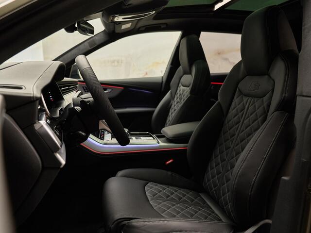 Audi Q8 60 TFSI e Quattro Pro Line S Competition, Audi Exclusive, pano, 4W-best, B&O adv., Luchtv., OLED, S sportstoelen, Laserlicht, 23", NP175k