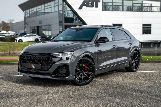 Audi Q8 60 TFSI e quattro Pro Line S Competition | Audi Exclusive Nano grey | Advanced onderstel | Stoelventilatie + massagefunctie | Uitgebreid lederpakket | Carbon | Head up | B&O | Servosluiting
