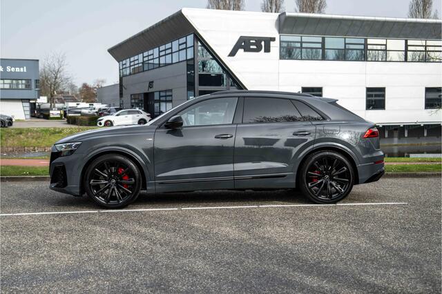 Audi Q8 60 TFSI e quattro Pro Line S Competition | Audi Exclusive Nano grey | Advanced onderstel | Stoelventilatie + massagefunctie | Uitgebreid lederpakket | Carbon | Head up | B&O | Servosluiting