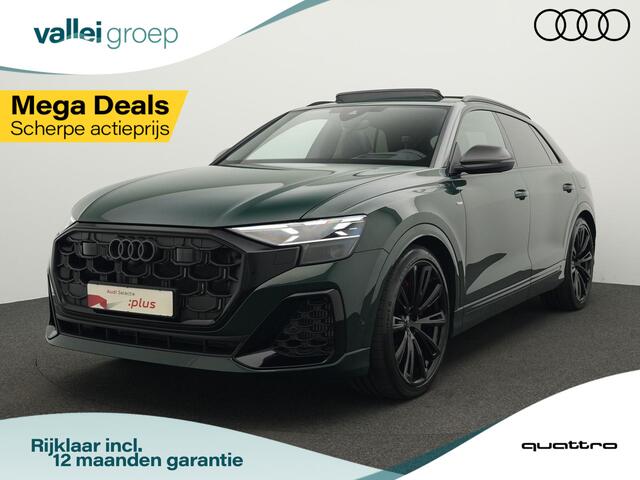 Audi Q8 60 TFSI e 490 pk Quattro Competition / S-Line | Panoramadak | Trekhaak | Vierwielsturing | Sportstoelen plus | Laser LED | Bang & Olufsen | 360 camera