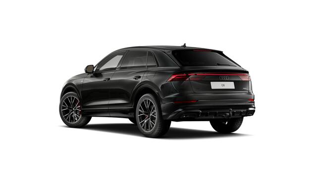 Audi Q8 55 TFSI e 394 Tiptronic Pro Line S Automaat | Vierwielbesturing | Sportstoelen plus voorin | Glazen panoramadak | Optiekpakket zwart plus | Privacy glas (donker getint) | Bang & Olufsen Premium 3D