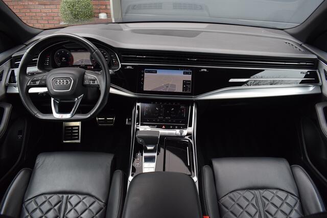 Audi Q8 50 TDI 286pk Quattro S-line | Leer | Pano | Luchtvering | Head-Up | 23"