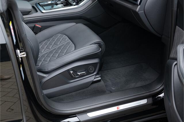 Audi Q8 60 TFSI e quattro S-Line Competition ACC Pano Massage AchterasBes. 360 Matrix Stoelvent. Alcant. Hemel Keyless Trekhaak