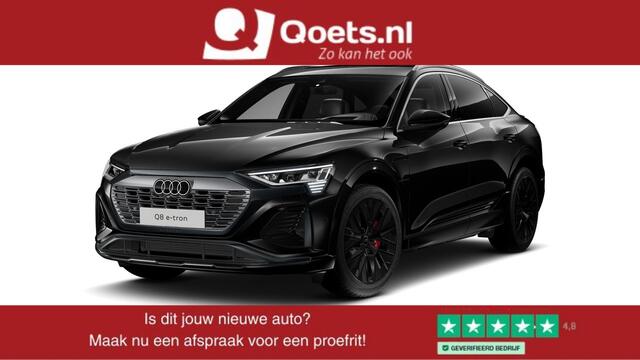 Audi Q8 Sportback e-tron 55 quattro Advanced Edition 115 kWh Panoramadak - Adaptieve Cruise Control - elektrisch verwarmde/verstelbare stoelen - Interieurvoorverwarming - B&O - Head up - Parkeerassistent -