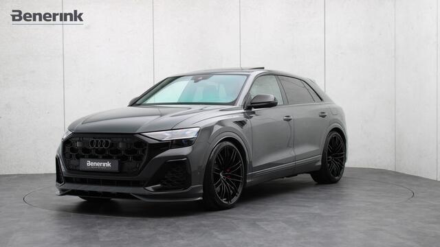 Audi Q8 60 TFSI e quattro ABT 'Nimbus Grey' | B&O 3D | Massage | Onderstel Advanced | Soft-Close | Head-up | Trekhaak | Panoramadak | Stoelventilatie