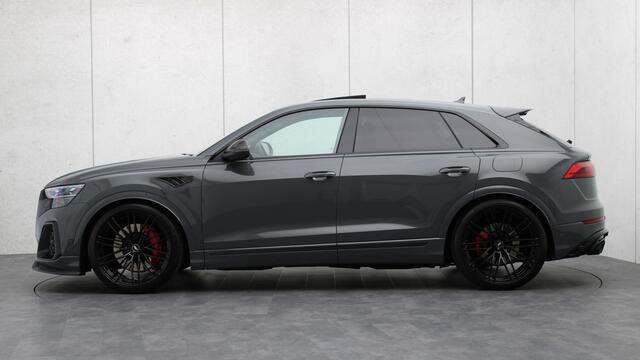 Audi Q8 60 TFSI e quattro ABT 'Nimbus Grey' | B&O 3D | Massage | Onderstel Advanced | Soft-Close | Head-up | Trekhaak | Panoramadak | Stoelventilatie