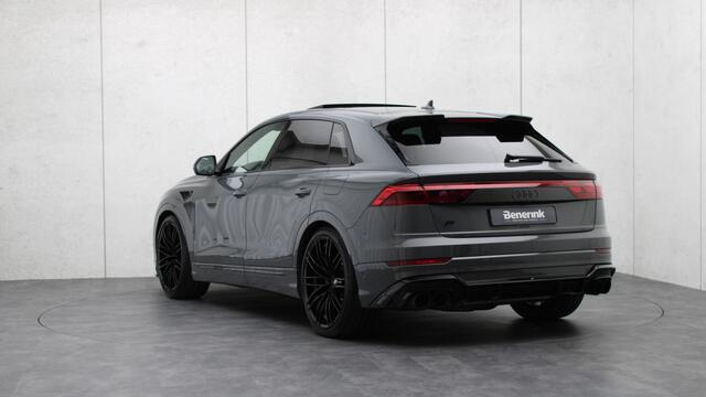 Audi Q8 60 TFSI e quattro ABT 'Nimbus Grey' | B&O 3D | Massage | Onderstel Advanced | Soft-Close | Head-up | Trekhaak | Panoramadak | Stoelventilatie