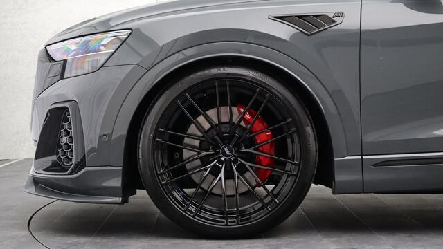 Audi Q8 60 TFSI e quattro ABT 'Nimbus Grey' | B&O 3D | Massage | Onderstel Advanced | Soft-Close | Head-up | Trekhaak | Panoramadak | Stoelventilatie