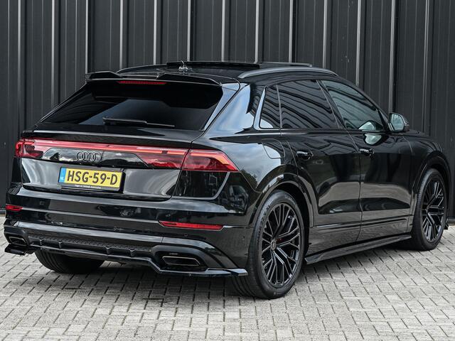 Audi Q8 60 TFSI e QUATTRO PRO LINE S COMPETITION | PANORAMADAK | LUCHTVERING | BLACK-OPTIC | MEMORY SEATS | HEAD-UP | 360 CAMERA | ADAPTIVE CRUISE | AMBIANCE INTERIEUR |