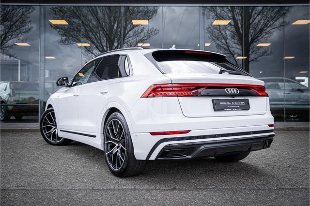 Audi Q8 50 TDI quattro Pro Line S ** Panodak ** Leder ** 22inch ** Luchtvering ** Trekhaak ** NL auto ** NAP!!