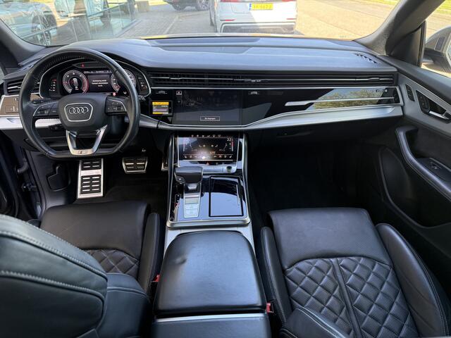 Audi Q8 50 TDI quattro Pro Line S ** Panodak ** Leder ** Luchtvering ** BOSE ** Trekhaak ** Massage