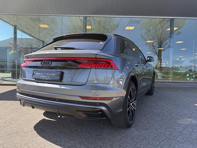 Audi Q8 50 TDI quattro Pro Line S ** Panodak ** Leder ** Luchtvering ** BOSE ** Trekhaak ** Massage