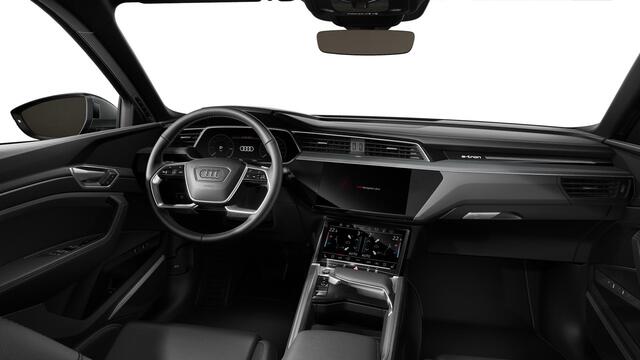 Audi Q8 e-tron 55 quattro Advanced Edition Panormadak - Stoelverwarming voor/achter - Stoelventilatie - Assistentiepakket Tour/City - Uitgebreide interieurvoorverwarming - Comfortstoelen - Privacy glas -