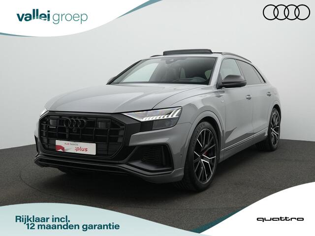 Audi Q8 60 TFSI e Quattro Pro Line S Competition / S-Line | Panoramadak | Sportstoelen Plus (rood gestik) | Geheugenstoel | Head-up display | HD-Matrix LED