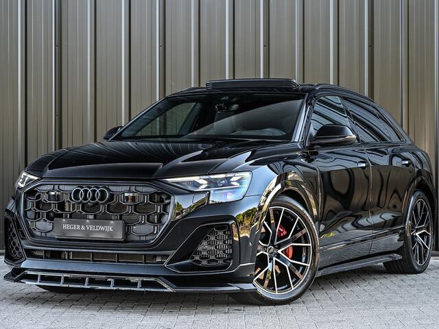 Audi Q8 55 TFSI e quattro Pro Line S | Memory seats | 360 Camera | Keyless | Soft close | Adaptive cruise | Panoramadak | B&O sound | Achterbank verwarmd | Ambiance interieur | El. trekhaak