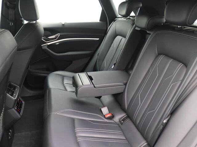 Audi Q8 e-tron 55 quattro S Edition 115 kWh 408PK Aut. SOH 89,17%, Trekhaak, Memorystoel, Leder, Head-Up Display, Keyless, 360gr. Camera, 21" LM Velgen, B&O Audio