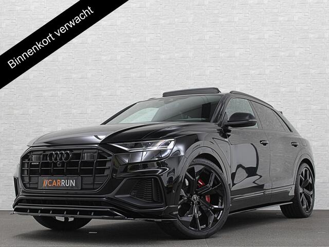 Audi Q8 60e 462PK Competition Plus | RS-Seats | Carbon | B&O | 360 Camera | ACC | Panorama | Valcona Leder | 23" Audi Sport | Luchtvering | Keyless-Entry | Tour-Pakket | Lane & Side assist | Bovag Garantie.