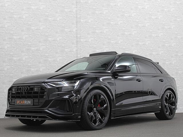Audi Q8 60e 462PK Competition Plus | RS-Seats | Carbon | B&O | 360 Camera | ACC | Panorama | Valcona Leder | 23" Audi Sport | Luchtvering | Keyless-Entry | Tour-Pakket | Lane & Side assist | Bovag Garantie.