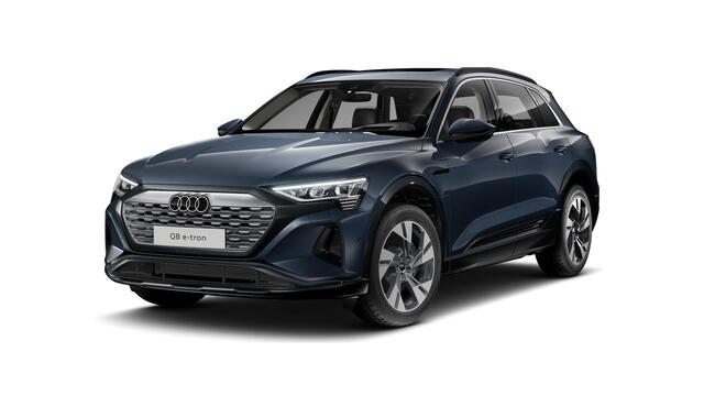Audi Q8 e-tron 55 quattro Advanced Edition 115 kWh Trekhaak - Panoramadak - Adaptieve Cruise Control - Head up - B&O - Comforstoelen - Stoelventilatie en massage - Uitgebreide interieurvoorverwarming -