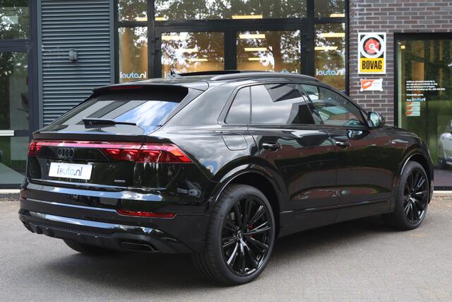 Audi Q8 60 TFSI e quattro Pro Line S Competition HD Matrix/Pano/4wiel/B&O/360/RS-stoel/Luchtvering/Keyless/Head-up/23"/Trekhaak