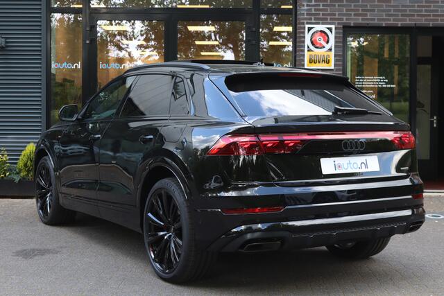 Audi Q8 60 TFSI e quattro Pro Line S Competition HD Matrix/Pano/4wiel/B&O/360/RS-stoel/Luchtvering/Keyless/Head-up/23"/Trekhaak