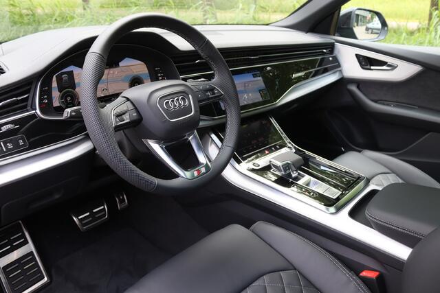 Audi Q8 60 TFSI e quattro Pro Line S Competition HD Matrix/Pano/4wiel/B&O/360/RS-stoel/Luchtvering/Keyless/Head-up/23"/Trekhaak