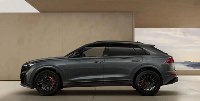 Audi Q8 60 TFSI e quattro Pro Line S Competition HD Matrix/Pano/4wiel/B&O/360/RS-stoel/Luchtvering/Keyless/Head-up/22"/Trekhaak