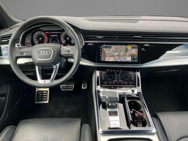 Audi Q8 55 TFSIe 280kW/381PK quattro Pro Line S · Panoramadak · Leder · 360°Camera + Parkeersensoren · Trekhaak ·