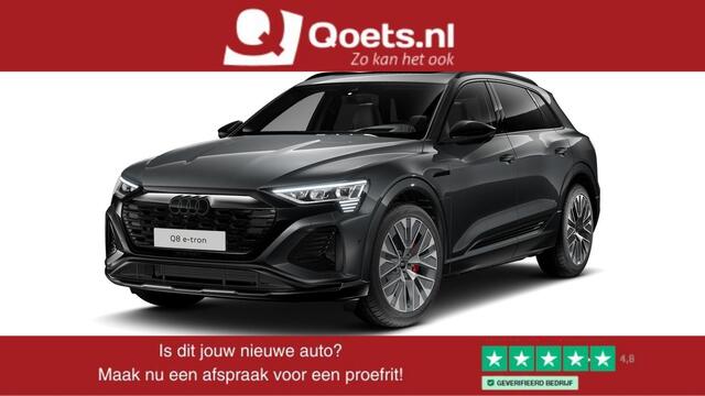 Audi Q8 e-tron 55 quattro Advanced Edition 115 kWh S line interieur - Panoramadak - Head up - Adaptieve Cruise Control - Elektrisch verstelbaar stuurwiel - Servosluiting - Parkeerassistent - S Sportstoelen -