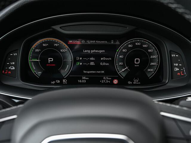 Audi Q8 55 TFSI e quattro Pro Line S | Panoramadak | 360 Camera | B&O | Head-up | Achterasbesturing | Luchtvering | Ambiance interieur | Soft close | Trekhaak | Stuurwiel verwarmd |