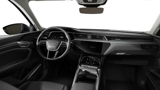 Audi Q8 e-tron 55 quattro Advanced Edition 115 kWh Trekhaak - Adaptieve Cruise Control - Stoelverwarming voor/achter - Stoelventilatie - Elektrisch verstelbaar stuurwiel - B&O - 2e laadpunt -