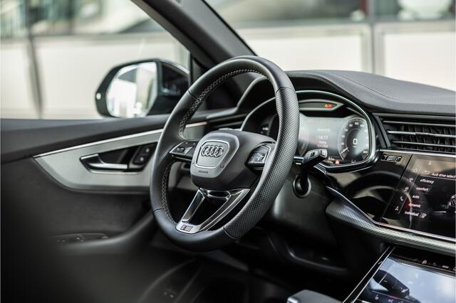 Audi Q8 60 TFSI e S-Line Competition | Pano | B&O | Matrix Laser LED | 360 Camera | RS Zetels | Elek trekhaak | ACC | Stoelverwarming V+A | Keyless | MY2026 | Fabrieksgarantie