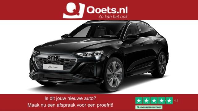 Audi Q8 Sportback e-tron 55 quattro S Edition 115 kWh Panoramadak - Stoelverwarming/achter - S Sportstoelen - B&O - Head up - Assistentiepakket Tour - Parkeerassistent - Uitgebreide interieurvoorverwarming -