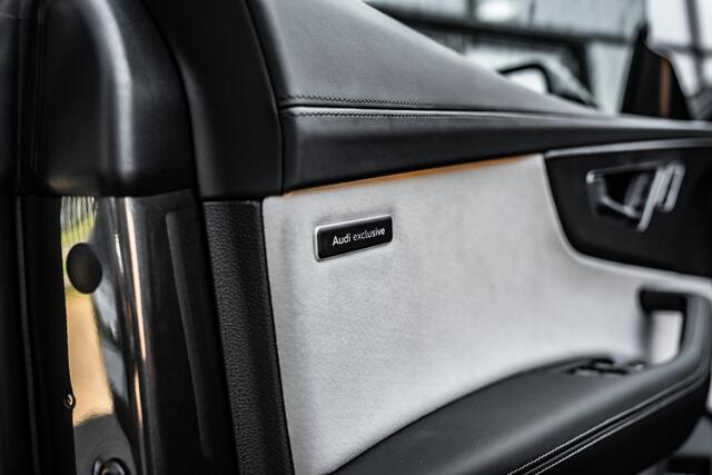 Audi Q8 60 TFSI e quattro ABT Aero Competition | Audi Exclusive Aqaatgrijs (Porsche) | Exclusive interieur Alabast wit | B&O Advanced | Advanced onderstel | Stoelventilatie + massagefunctie | Uitgebreid lederpakket | Carbon
