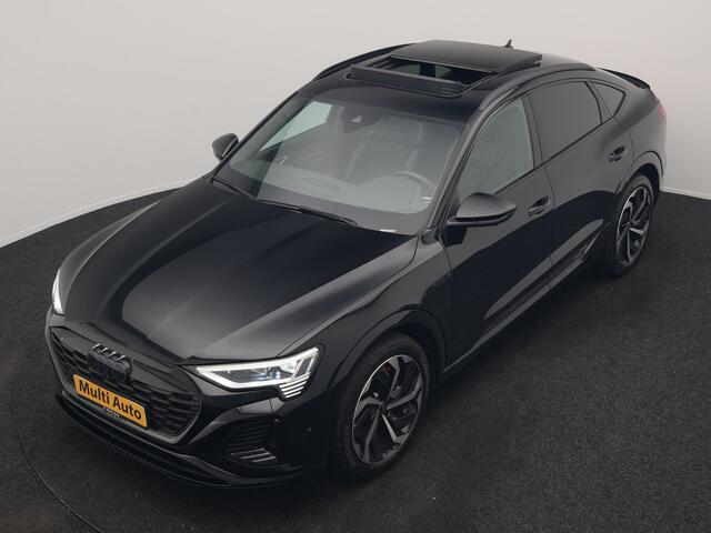 Audi Q8 e-tron Sportback 55 Quattro S edition 95 kWh 408pk Dealer O.H | Luchtvering | Panodak | Black Optic | Adaptive Cruise | 360 Camera | B&O Soundsystem | 21"L.M | Alcantara Sportstoelen Memory | Apple Carplay | Matrix LED |