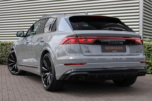 Audi Q8 60 TFSIe Nardogrijs l B&O l Trekhaak l Carbon l 23