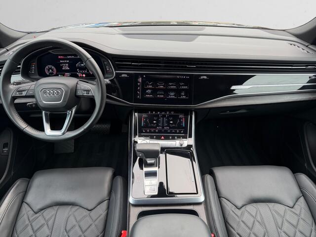 Audi Q8 50 TDI Quattro Pro Line Plus- NAP 30dkm, Dealer Onderhouden, Design Interieur, Stoelventilatie, 360 Camera