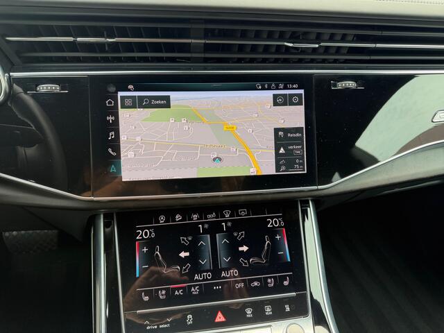 Audi Q8 50 TDI Quattro Pro Line Plus- NAP 30dkm, Dealer Onderhouden, Design Interieur, Stoelventilatie, 360 Camera
