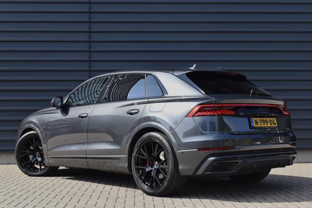 Audi Q8 55 TFSI e Quattro Pro Line S | ACC | RS-Seats | Head-Up | B&O | Softclose | 22'' Wielen | Stuurverwarming | Matrix | Nachtzicht |
