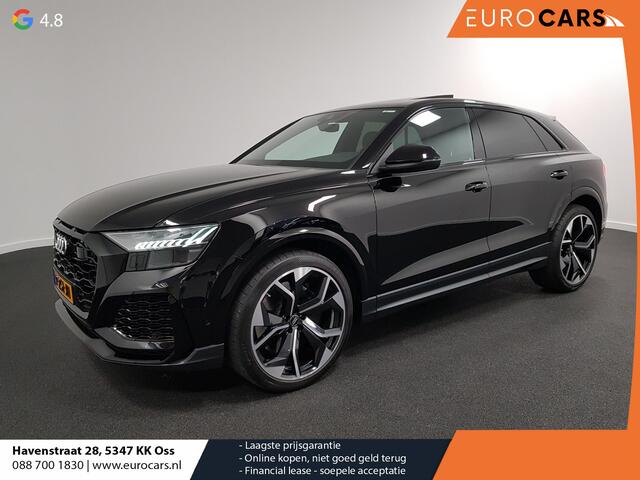 Audi Q8 4.0 TFSI RS Q8 Quattro 600pk! Panorama dak Navigatie Electrische achterklep Led Camera Climate Control Parkeer sensoren voor en achter Lichtmetalen Velgen