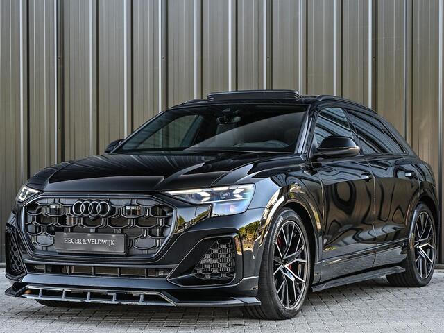 Audi Q8 55 TFSI e quattro Pro Line S Memory seats | 360 Camera | Keyless | Soft close | Adaptive cruise | Panoramadak | B&O sound | Achterbank verwarmd | Ambiance interieur | El. trekhaak