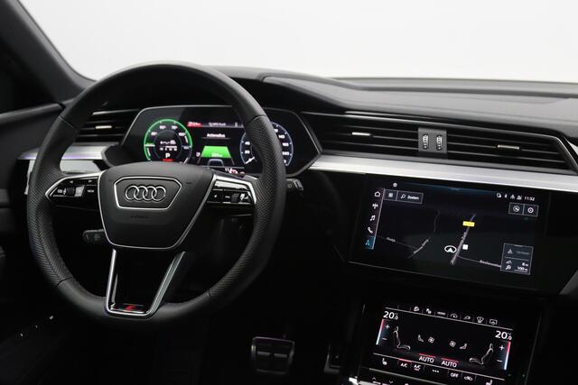 Audi Q8 e-tron 408 PK 55 Quattro S-Line Edition 115 kWh, SOH 97%, Panoramadak, RS-Sportstoelen, B&O Sound, Luchtvering