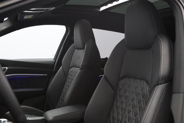 Audi Q8 e-tron 408 PK 55 Quattro S-Line Edition 115 kWh, SOH 97%, Panoramadak, RS-Sportstoelen, B&O Sound, Luchtvering