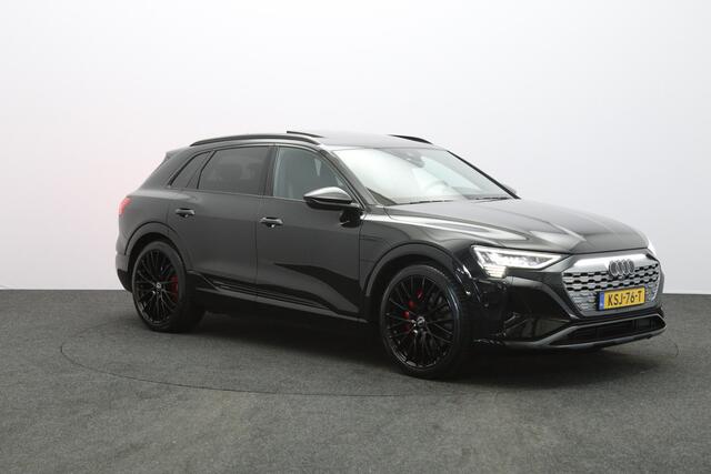 Audi Q8 e-tron 408 PK 55 Quattro S-Line Edition 115 kWh, SOH 97%, Panoramadak, RS-Sportstoelen, B&O Sound, Luchtvering