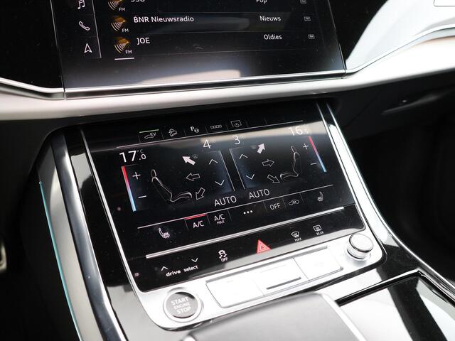Audi Q8 55 TFSIe 381pk Tiptronic Quattro Pro Line S · Panoramadak · 360 Camera · Wegklapbare Trekhaak · Apple/Android Car Play · Luchtvering · 21'' Inch ·